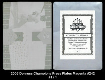 2005-Donruss-Champions-Press-Plates-Magenta-242