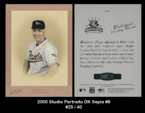 2005 Studio Portraits DK Sepia #8