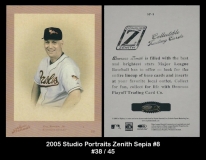 2005 Studio Portraits Zenith Sepia #8