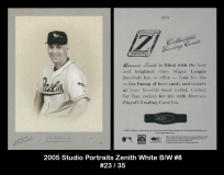 2005 Studio Portraits Zenith White BW #8