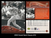 2005 Sweet Spot Classic #10