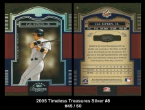 2005 Timeless Treasures Silver #8