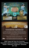 2005 Topps All-Time Fan Favorites Best Seat in the House Relics Rainbow #RRRD