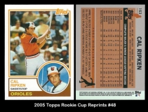 2005 Topps Rookie Cup Reprints #48
