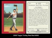 2005 Topps Turkey Red Red #305