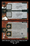 2005 Ultimate Collection Dual Materials #RT