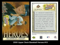 2005 Upper Deck Baseball Heroes #15