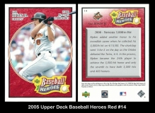 2005 Upper Deck Baseball Heroes Red #14