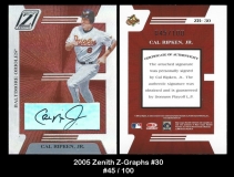2005 Zenith Z-Graphs #30