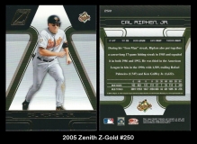 2005 Zenith Z-Gold #250