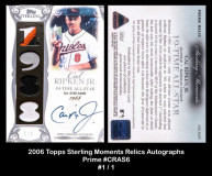 2006-Topps-Sterling-Moments-Relics-Autographs-Prime-CRAS06