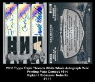 2006-Topps-Triple-Threads-White-Whale-Autograph-Relic-Printing-Plate-Combos-614