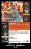 2006 Greats of the Game Decade Greats Autograph #CR