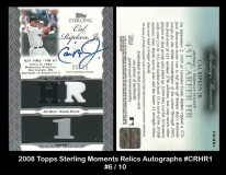 2006-Topps-Sterling-Moments-Relics-Autographs-CRHR1