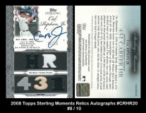2006-Topps-Sterling-Moments-Relics-Autographs-CRHR20
