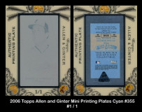 2006-Topps-Allen-and-Ginter-Mini-Printings-Plates-Cyan-355