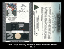 2006-Topps-Sterling-Moments-Relics-Prime-CRHR10