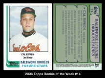 2006 Topps Rookie of the Week #14