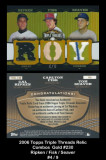 2006-Topps-Triple-Thread-Relic-Combos-Gold-230