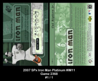 2007-SPx-Iron-Man-Platinum-IM011-Game-2368