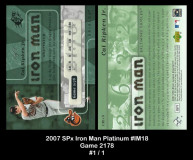 2007-SPx-Iron-Man-Platinum-IM018-Game-2178