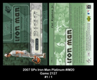 2007-SPx-Iron-Man-Platinum-IM020-Game-2127