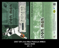 2007-SPx-Iron-Man-Platinum-IM023-Game-2049