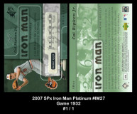 2007-SPx-Iron-Man-Platinum-IM027-Game-1932