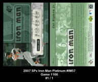 2007-SPx-Iron-Man-Platinum-IM057-Game-1166