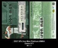 2007-SPx-Iron-Man-Platinum-IM064-Game-971