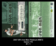 2007-SPx-Iron-Man-Platinum-IM072-Game-779
