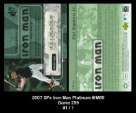 2007-SPx-Iron-Man-Platinum-IM089-Game-299