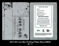 2007-SPx-Iron-Man-Printing-Plates-Black-IM29