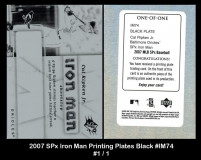 2007-SPx-Iron-Man-Printing-Plates-Black-IM74