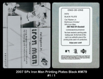 2007-SPx-Iron-Man-Printing-Plates-Black-IM79