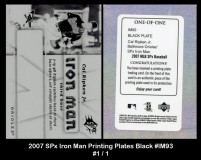 2007-SPx-Iron-Man-Printing-Plates-Black-IM93