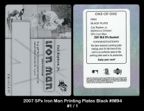 2007-SPx-Iron-Man-Printing-Plates-Black-IM94