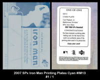 2007-SPx-Iron-Man-Printing-Plates-Cyan-IM13
