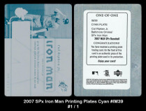 2007-SPx-Iron-Man-Printing-Plates-Cyan-IM39