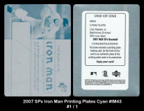 2007-SPx-Iron-Man-Printing-Plates-Cyan-IM43