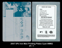 2007-SPx-Iron-Man-Printing-Plates-Cyan-IM62