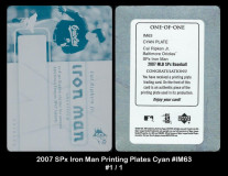 2007-SPx-Iron-Man-Printing-Plates-Cyan-IM63