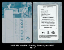 2007-SPx-Iron-Man-Printing-Plates-Cyan-IM65