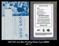 2007-SPx-Iron-Man-Printing-Plates-Cyan-IM89