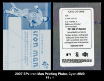 2007-SPx-Iron-Man-Printing-Plates-Cyan-IM9