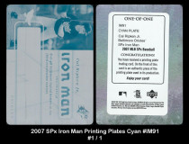 2007-SPx-Iron-Man-Printing-Plates-Cyan-IM91