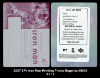 2007-SPx-Iron-Man-Printing-Plates-Magenta-IM10