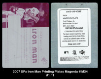 2007-SPx-Iron-Man-Printing-Plates-Magenta-IM34