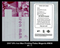 2007-SPx-Iron-Man-Printing-Plates-Magenta-IM38