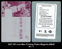 2007-SPx-Iron-Man-Printing-Plates-Magenta-IM40